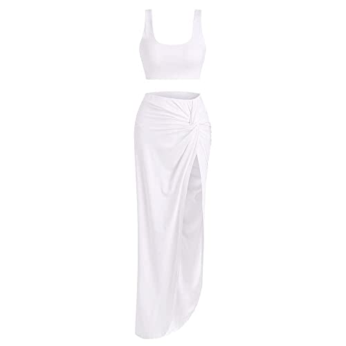 Zaful Sleeveless Two-Piece Outfit