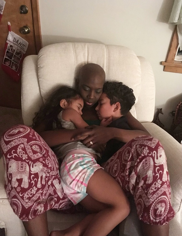 Asha Miller believes it's important to share her story to raise awareness about how breast and reproductive cancers also impact Black women and to help others feel less alone.